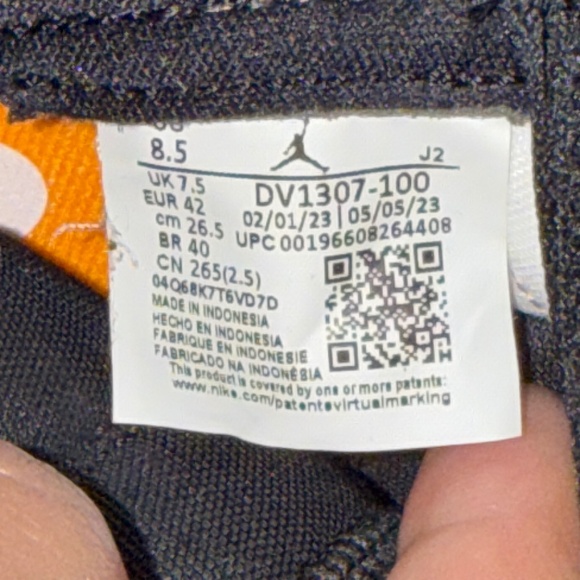 Nike | Air Jordan 1 Zoom CMFT 2 | Size M8.5/W10 - Picture 5 of 8